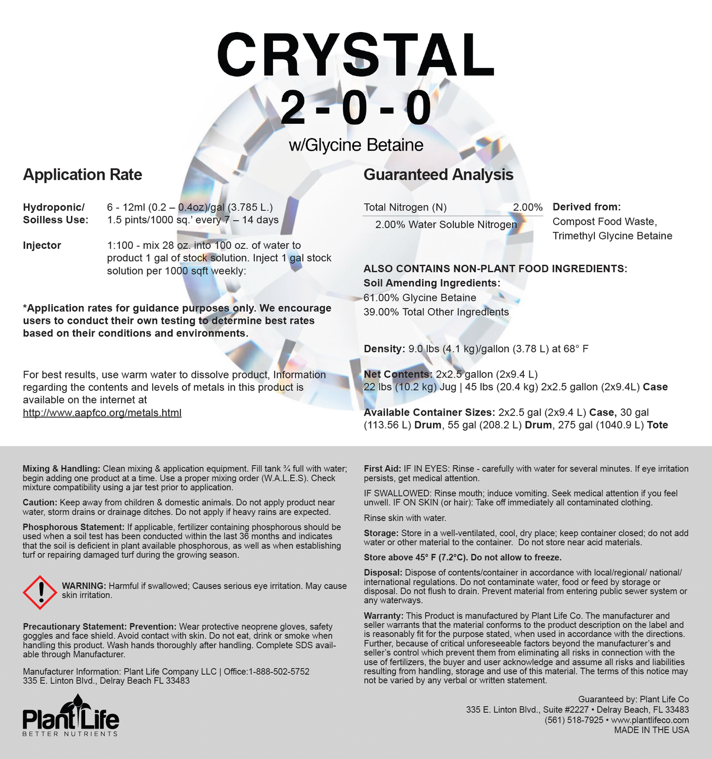 Crystal 2-0-0