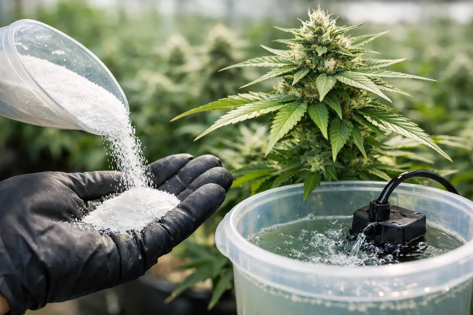 Why Fully Soluble Cannabis Fertilizer Performs
