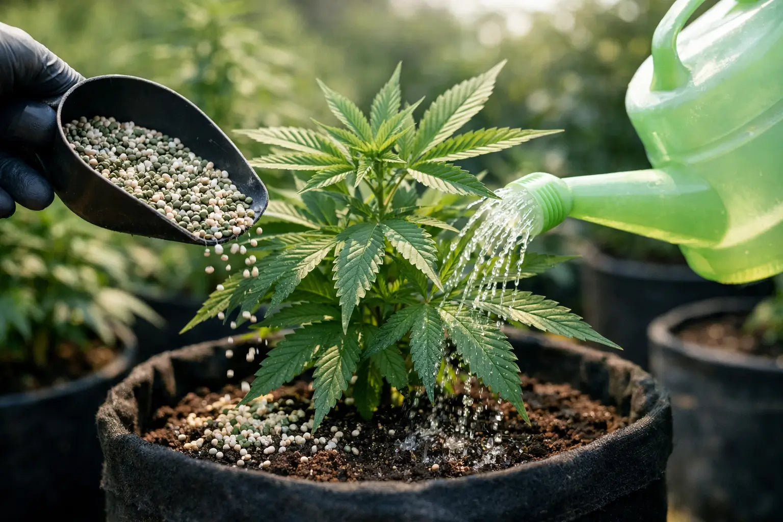 Vegetative Fertilizer for Cannabis Plants