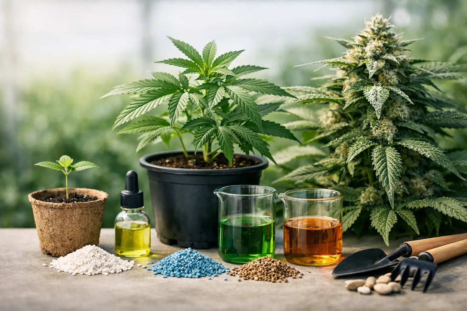 Cannabis Nutrient Ratios for Every Growth Stage