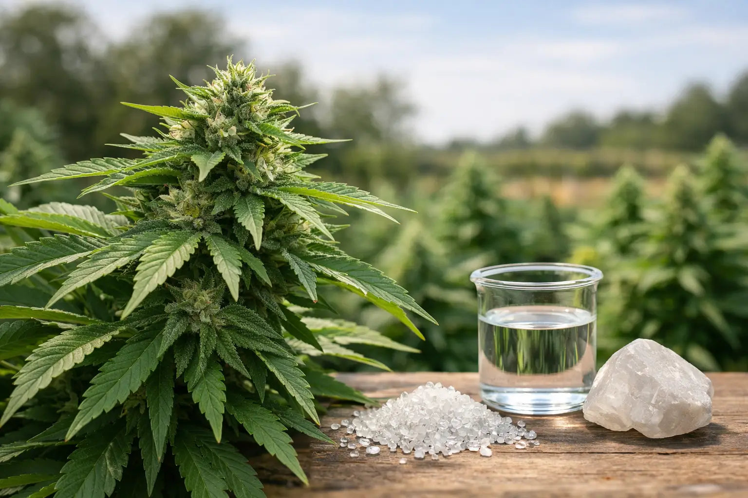 Cannabis Silica Supplement for Stronger Crops
