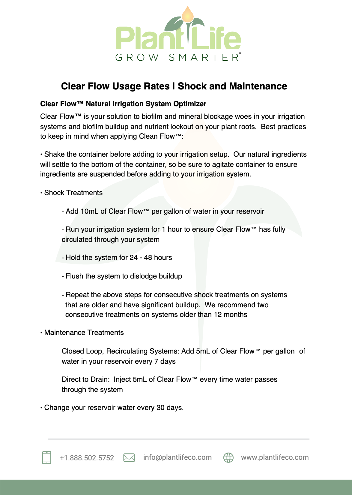 Clear Flow™