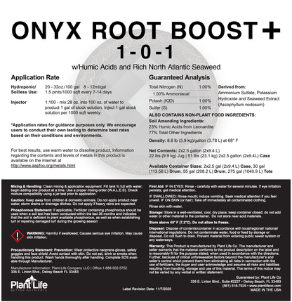Onyx Root Boost + 1-0-1