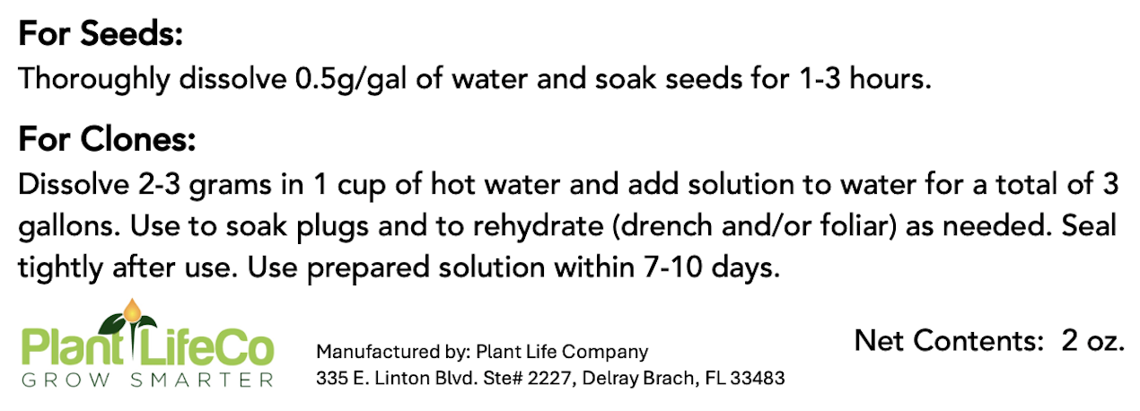ROOT START: Seed & Grow Cube Soak (2 oz. jar)