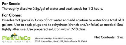 ROOT START: Seed & Grow Cube Soak (2 oz. jar)