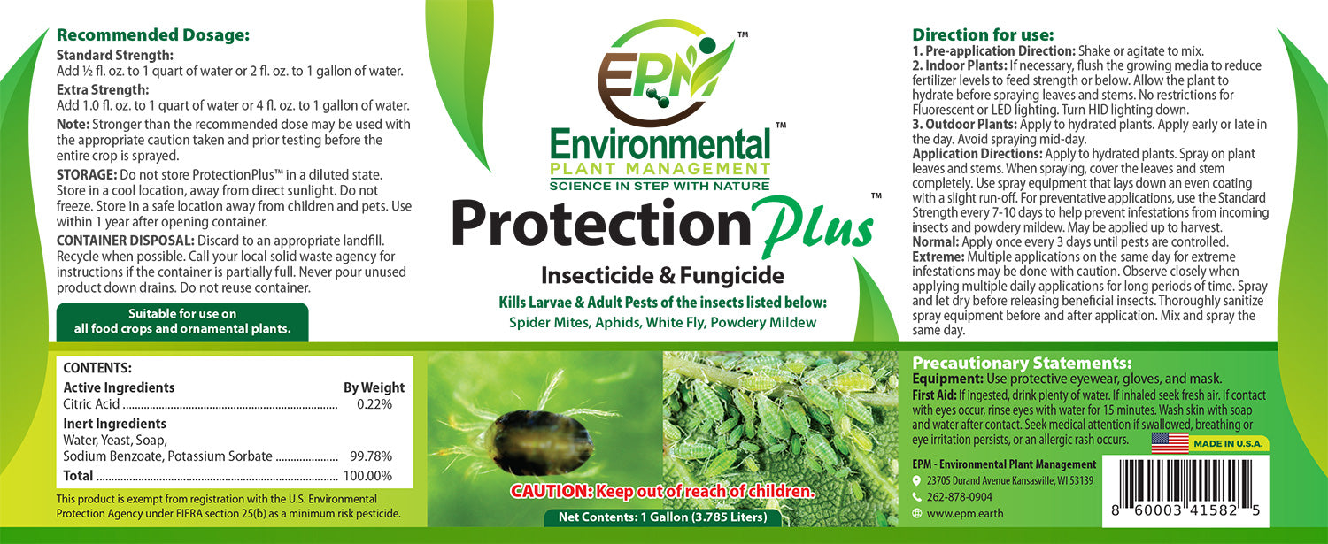 Protection Plus™ Eco-Friendly Pesticide - Plant Life Co Shop